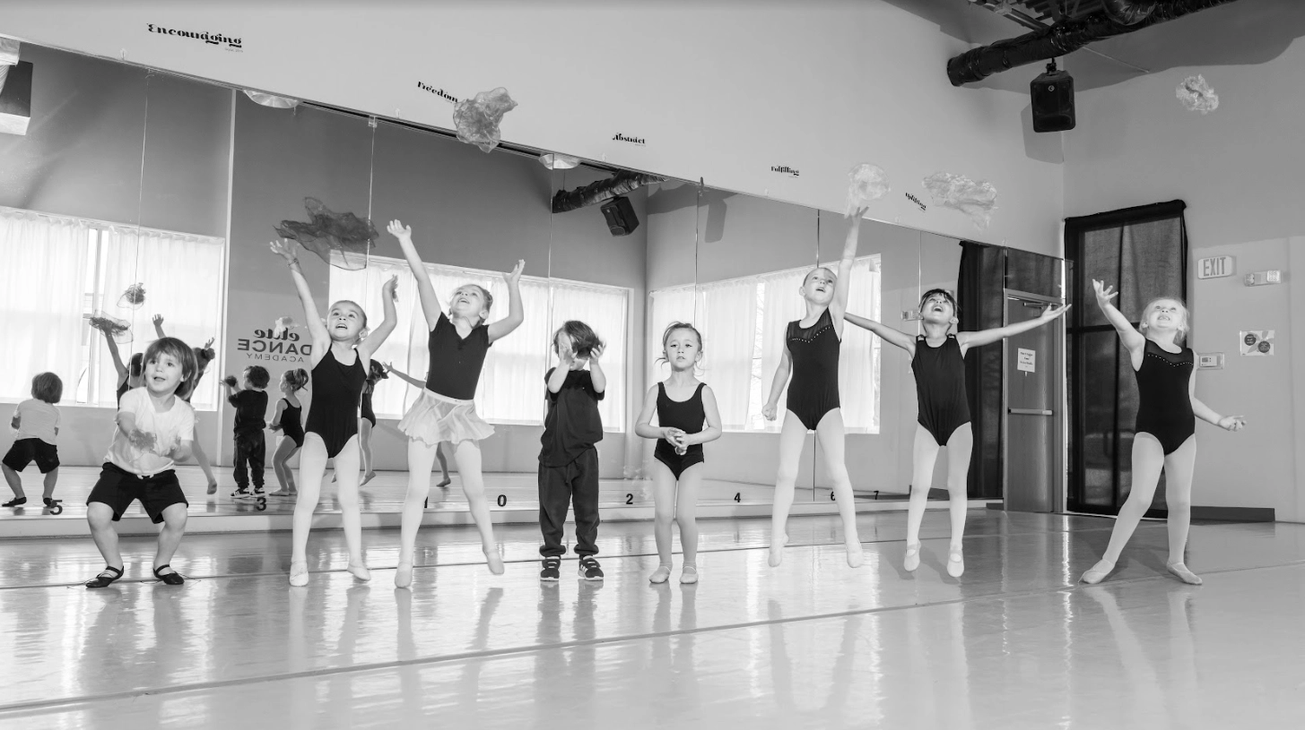 kids playing in dance class